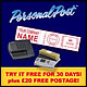 PersonalPost™ - Try it FREE for 30 days! Time is money for every business. If you’re still using stamps to send out your mail, then you’re familiar with queues, and putting extra stamps on to ‘ensure it gets there’. Avoid the queues, promote your company and save on unnecessary postage costs with PersonalPost™, the franking machine designed specifically for the smaller office. 